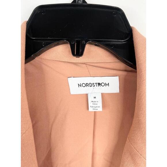 Nordstrom Two Button Notched Lapel Front Pockets Blazer Jacket Sz M Relaxed Fit - Picture 9 of 12